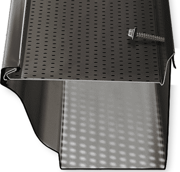 Système T-Rex installé sur gouttière